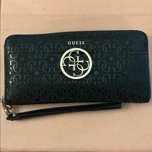 Guess black wallet
